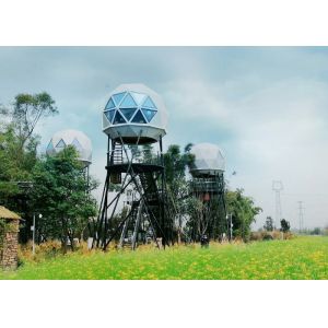 Light Gauge Steel Structure Dome Home Prefab Garden Studio Tree House