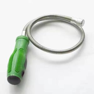 OEM 81cm Flexible Magnetic Grabber Pickup Tool With LED Light