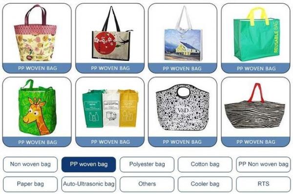 waterproof large luggage garment Bag PP polypropylene moving bag portable storage woven carry duffle bag with zipper