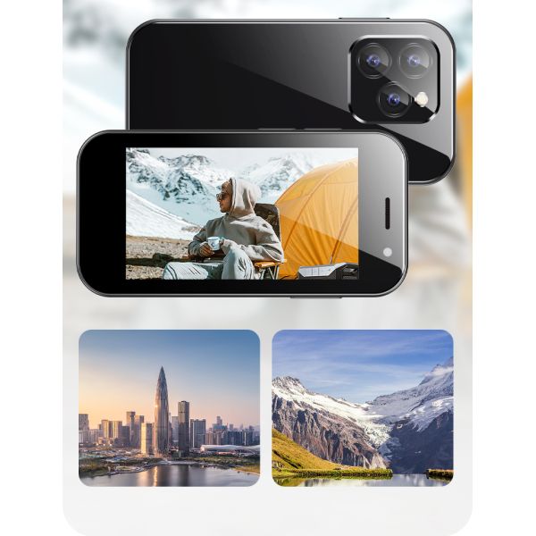 XS14 Pro 4G Mini Smartphone 3+32GB Dual SIM Face Recognition Mini Android Cell Phone