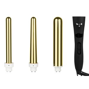 LCD Display Professional 3p Hair Curler 45W With CETL Certificate