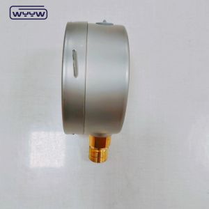 China Availble Oil Filling Phosphor Bronze Bourdon Tube Material Pressure Gauge Manometer For High Precision Measurements on sale