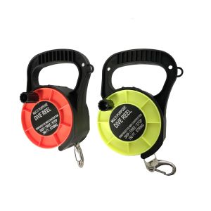 Technical diving cave reel 150/290ft with plastic handle
