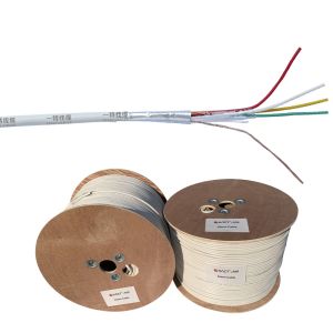 Exactcables Solid 18xAWG24 Unshielded CPR Eca PVC Alarm Cable with Al/Foil