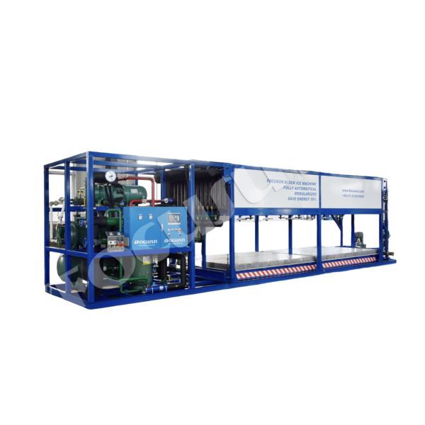 Commercial Applications 15T Direct Cooling Block Ice Making Machine with from