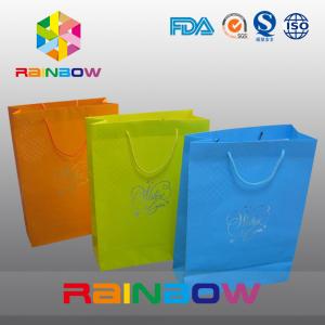 China Promotion Cutom Color Printing Customized Paper Bags / Gift Bag grease proof paper bag on sale