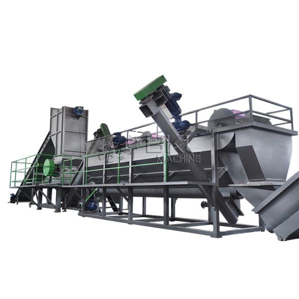 Quality LLDPE Rigid Plastic PP PE Scrap Washing Recycling Line Automatic wholesale