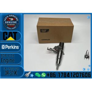 FOR E200B excavator parts 3114 3116 3126 diesel engine fuel injector 127-8205