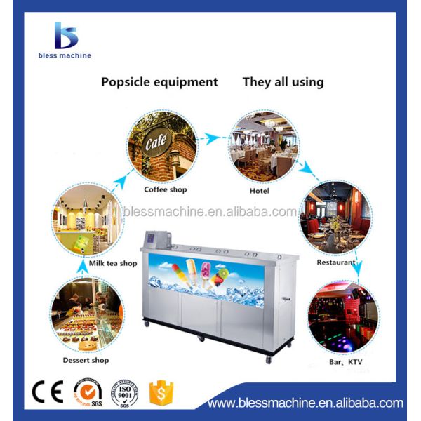 Popsicle Machine with 304 Stainless Steel Material and Large Capacity