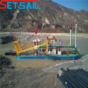 Rexroth Hydraulic System Cutter Suction Sand Dredger with 120m3-8000m3 Total