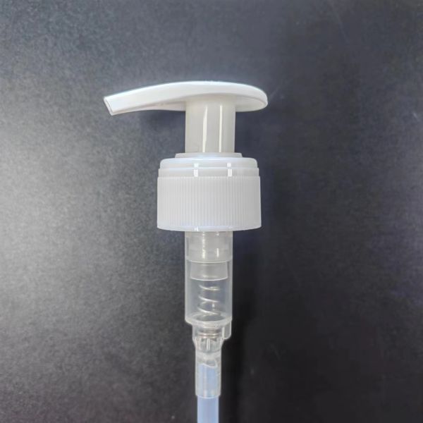Quality 24/410 28/410 Lotion Dispenser Pump Non Spill With Spring Inside / Outside wholesale