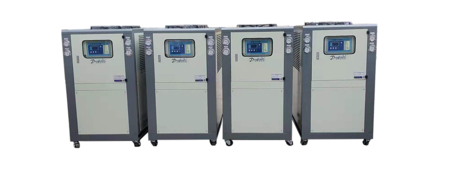 Customized Air Cooled Water Chiller Non Standard Portable Air Cooled Chiller 16KW
