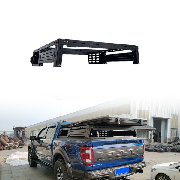 Quality Ford F150 Trunk Mount Rack Adjustable Roll Bar Aluminium Alloy Carrier Rack wholesale