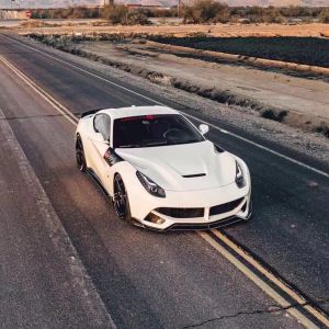 For Ferrari F12 Carbon Fiber Body Kit F12 Upgrades the SVR-style Front and Rear