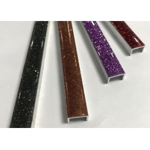 China Wholesale Luxurious Design Aluminium U Shape Edge Protection Aluminium Ceramic Tile Trim Metal Tile Profile on sale