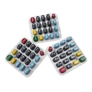 Cheap Customized P+R Silicone Conductive Keypads For Diverse Applications for sale