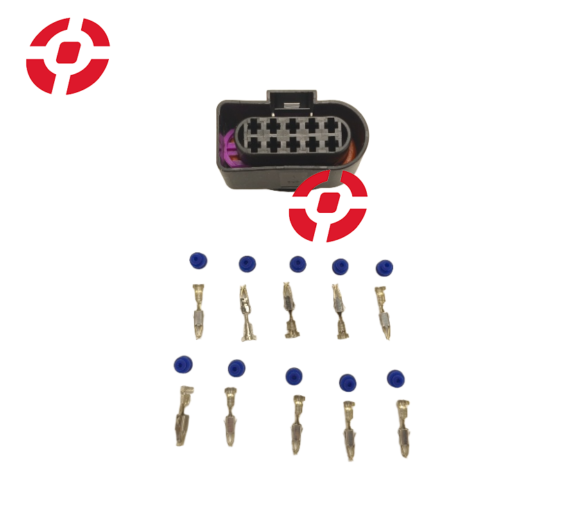 Auto Wire Harness Plugs Auto Temp Sensor Plug 1 Set 10 Pin 3.5mm Auto Waterproof