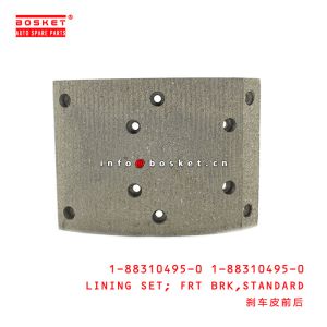 1-88310495-0 Standard Front Brake Lining Set 1883104950 Suitable for ISUZU EV