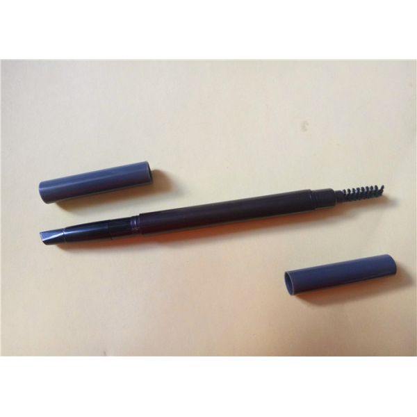 Quality Plastic Automatic Fine Brown Eyebrow Pencil With Brush ISO Certification wholesale