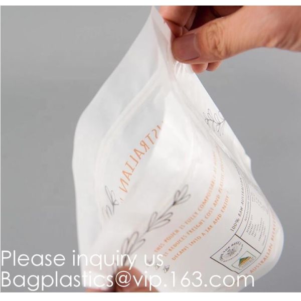 Compostable Corn Starch Laminated Biodegradable Packaging Bag PLA Bag PBAT Corn
