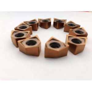 Cheap 92HRC Hardness Solid Carbide Tool Inserts With Long Tool Life Customized for sale