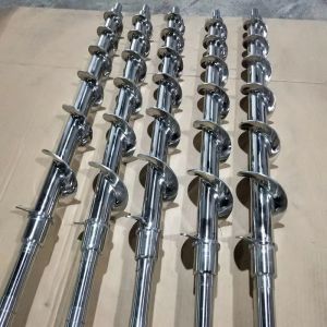 2024 OEM Custom For Screw Type Sludge Dewatering Machine Stainless Steel Screw