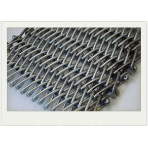 Stainless steel metal chain conveyor belt mesh/metal wire mesh conveyor belt