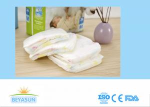China Velcro Tape Happy Nappy Disposable Baby Diapers Size 3 Soft Breathable Topsheet on sale
