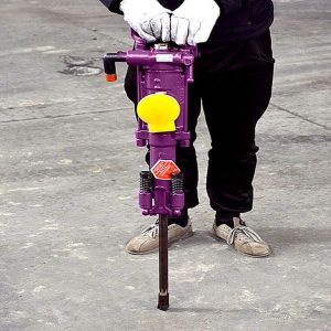 Low Air Consumption Portable Mining Pneumatic Rock Drill Air Leg Jack Hammer