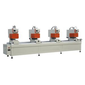 High Precision UPVC Window Machine Double Side PVC Processing Equipment