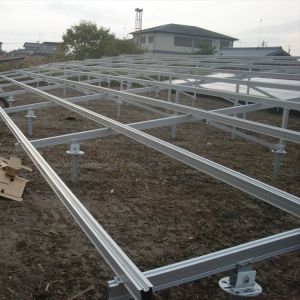 Q235B / Q345B Steel Solar Ground mounting system ground solar structure solar