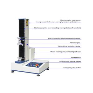 Single Column Tensile Testing Machine With 100% Test Force Range