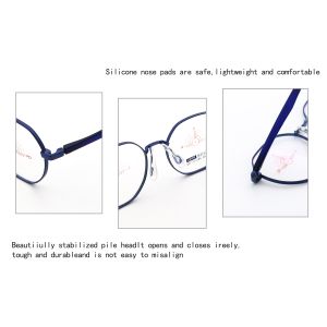 High Toughness Colorful Kids Metal And PPSU Eyeglasses LF 2535