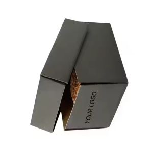 Embossed Custom Recyclable Burger Box Eco-Friendly Fast Food Packaging for Custom Order Acceptance