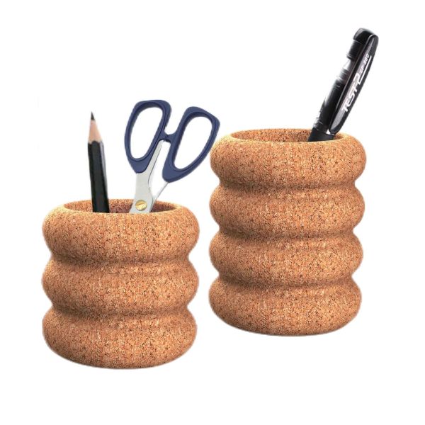 Quality Cork Desk Organizer Cork Pen Holder Office Desktop Tidy Storage wholesale