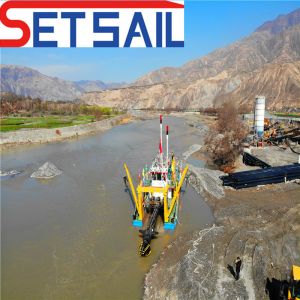 12m Anchor Boom Length Cumins 557kw Main Engine Hydraulic Cutter Suction Sand