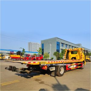 FAW 8-10 Tons Multifunction Plat Form Wrecker Body Tow Truck Towing Truck