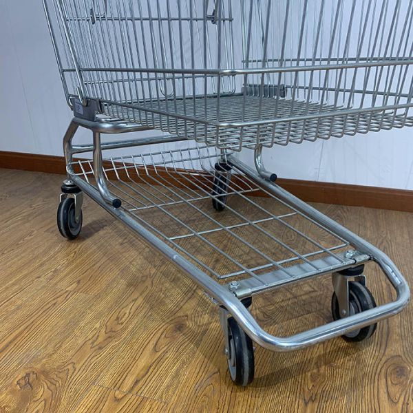 180L General Store Supermarket Trolleys American Style Supermarket Shopping Trolley