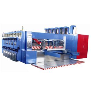 Cheap 1-6 Colors Flexo Carton Die-cutting Machinery for Corrugated Cardboard Box Production for sale