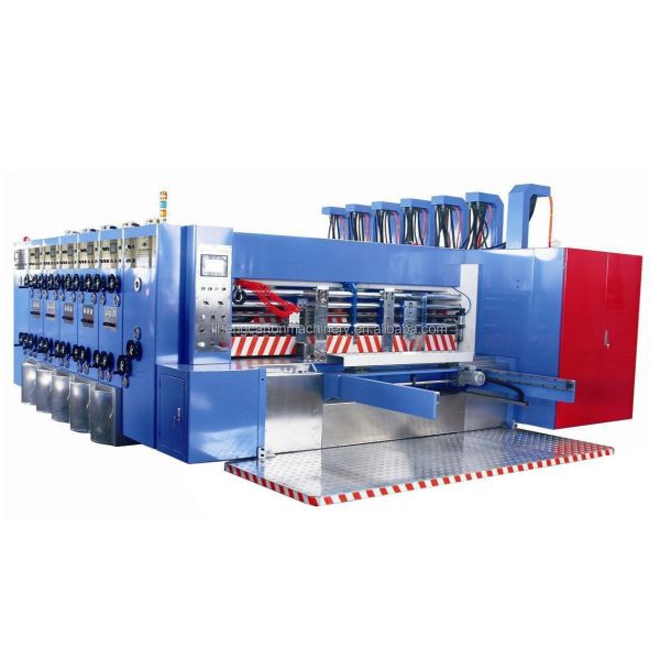 Function Corrugated Carton Printing Slotting Diecutting Machine for Packaging