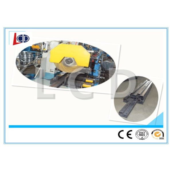 High Strength Steel Square Pipe Making Machine , Steel Pipe Manufacturing