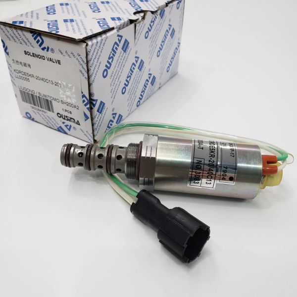 Quality OUSIMA KDRDE5KR-20/40C13-203 LL00055 Solenoid Valve Excavator Parts SUMITOMO SH200-2 wholesale