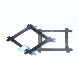 5.95m Width PP Welded Biaxial Geogrid for Road Construction 30KN - 30KN