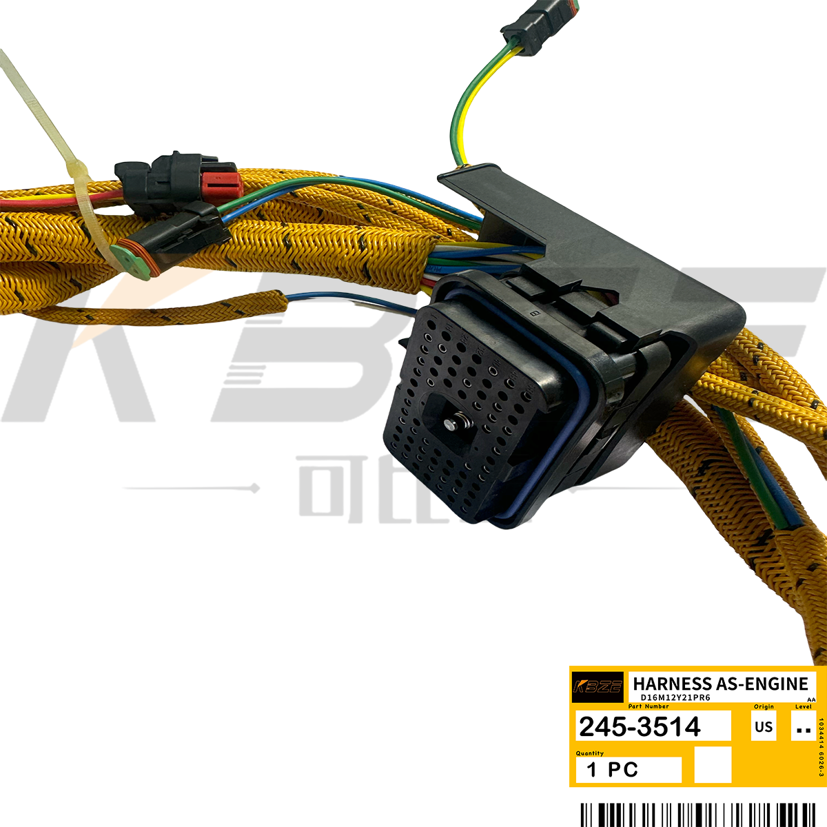 CATERPILLAR C11 C13 ENGINE 2453514 245-3514 EXCAVATOR WIRING HARNESS FOR 966H 972H