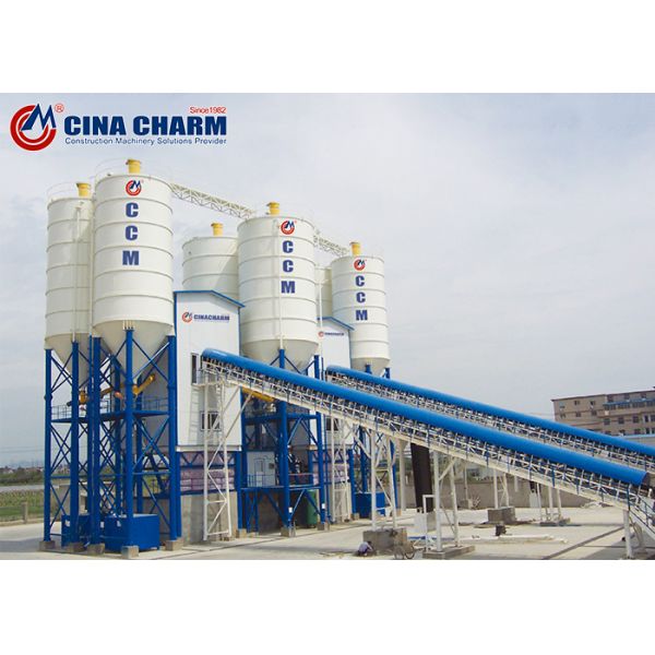 Hzs90 Twin Shaft Concrete Mixer Js1500 Concrete Batching Machine Pld2400