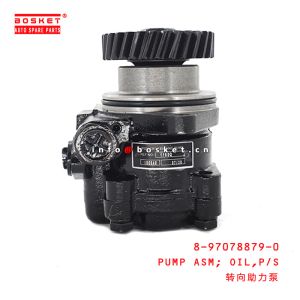 8-97078879-0 Power Steering Oil Pump Assembly 8970788790 For ISUZU NPR 4BC2 4BE1