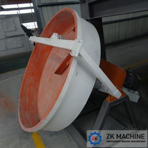 Cheap Dia 4200mm Lightweight Gypsum Disc Pelletizer With Convenient Process Layout for sale