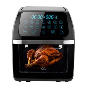 1800W 12L Digital Air Fryer Oven Oilless Cooker Multi function Toaster With 12