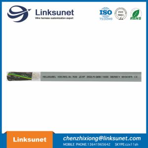 15023 High Flex Cable For Drag Chains Helukable JZ - HF 7 G0 , 75 Mm2 GY