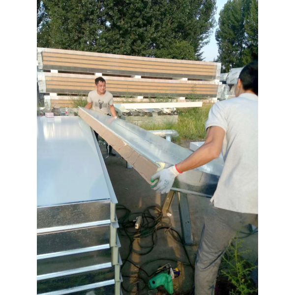 Color Steel Sandwich Panels Temporary Housing And Industrial Building Materials